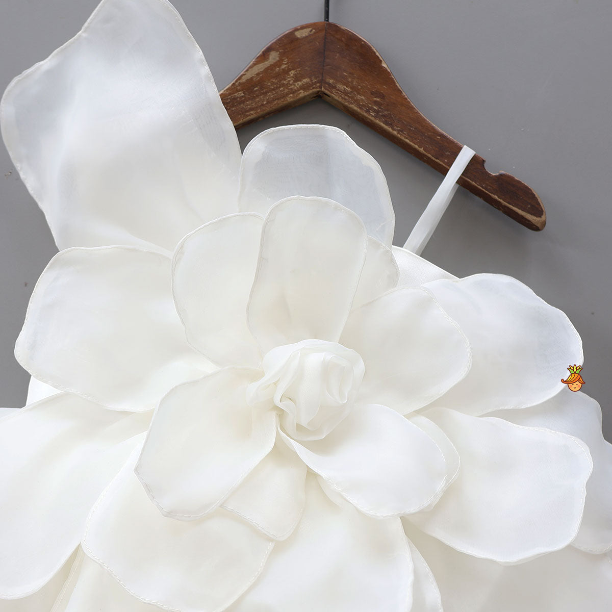 Pre Order: Stunning One Shoulder 3D Floral Organza Dress