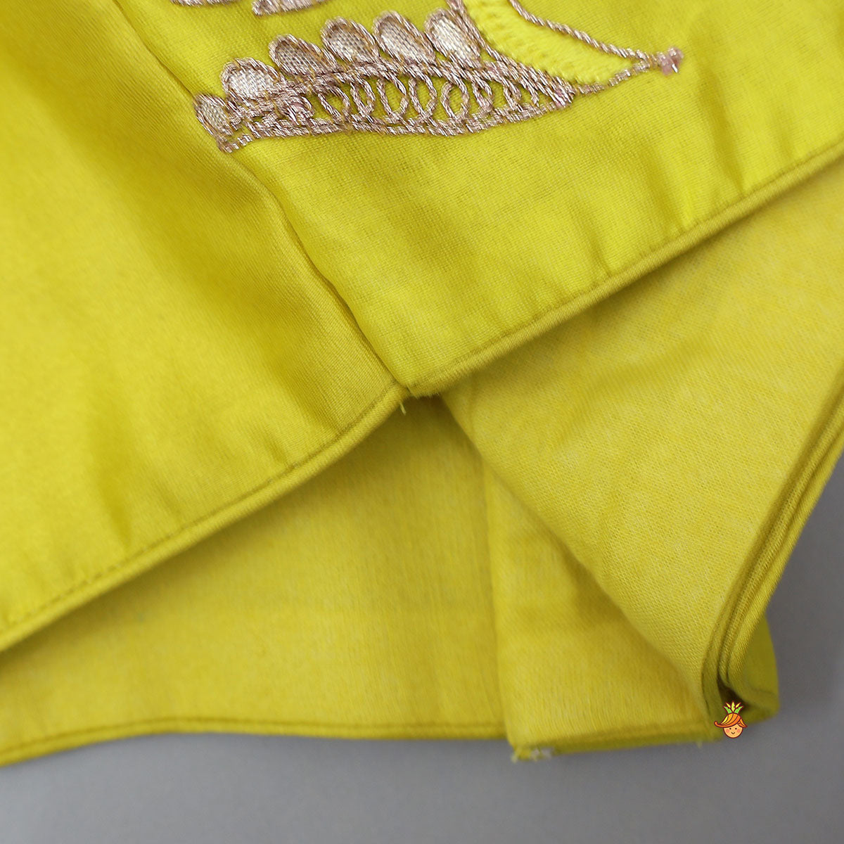 Pre Order: Jacket Style Front Knot Top And Cut-Work Palazzo