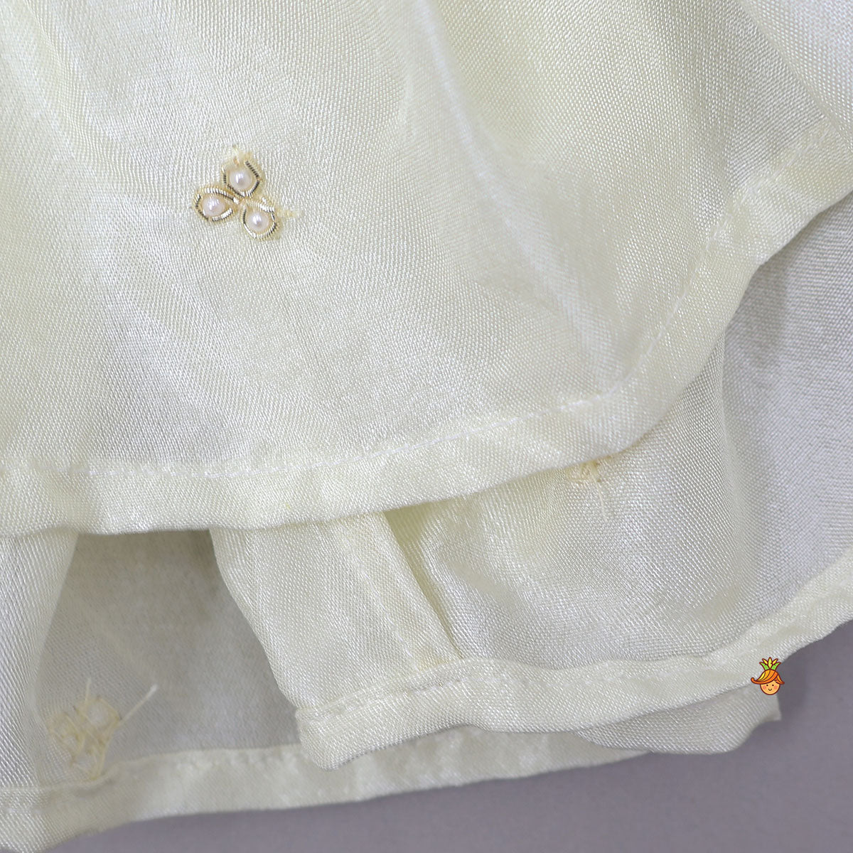 Pre Order: Front-Slit Top And Lehenga With Matching Dupatta