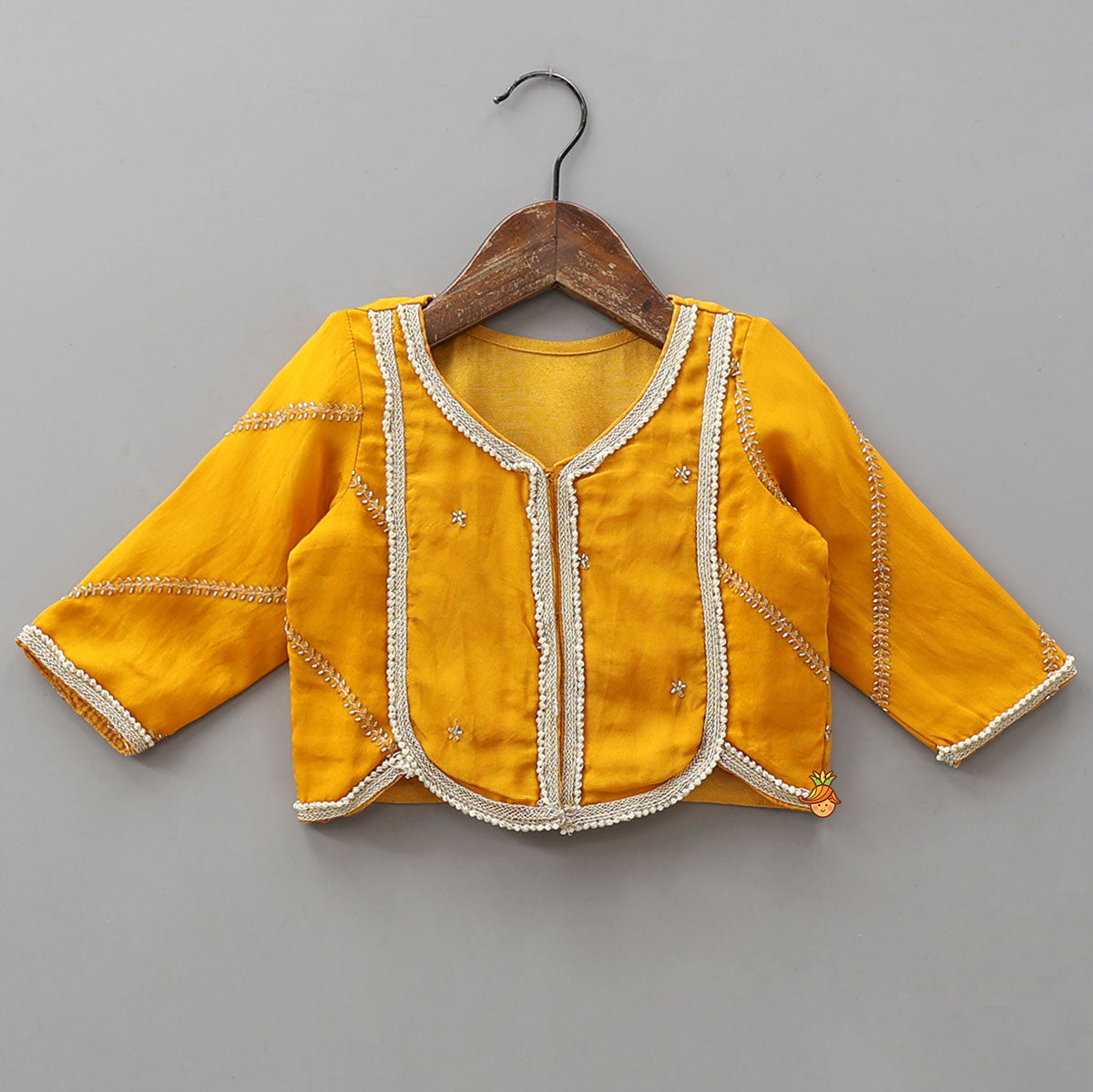 Pre Order: Stunning Lace Work Top And Lehenga With Net Dupatta