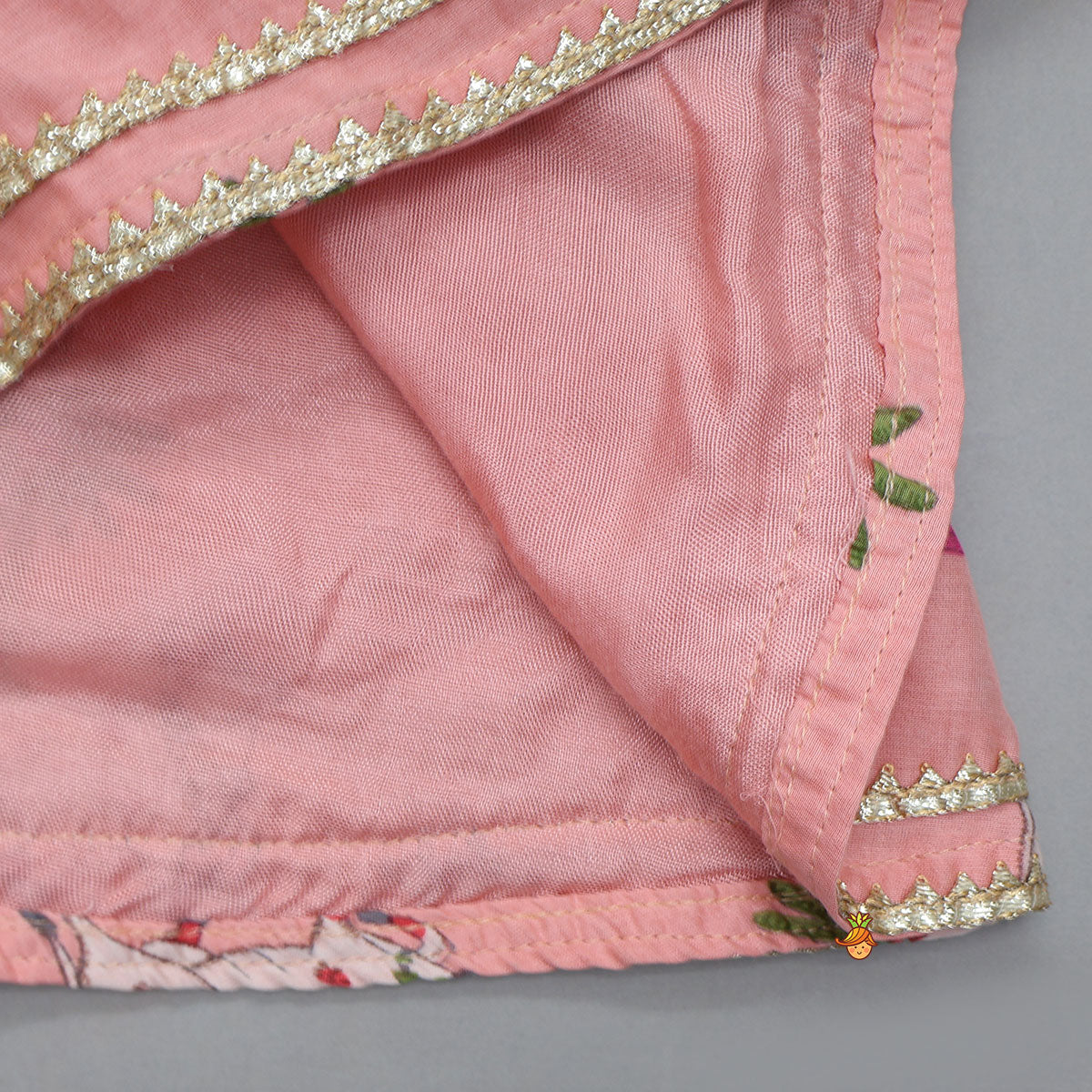 Pre Order: Angarkha Style Kurti And Palazzo
