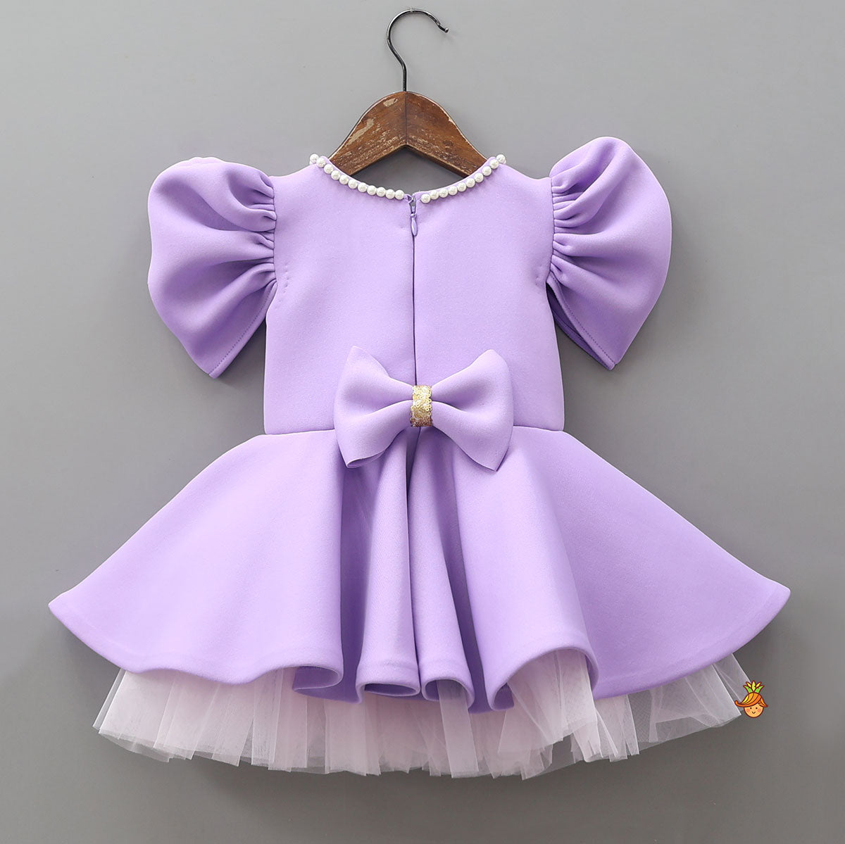 Pre Order: Butterfly Embroidered Dress With Headband