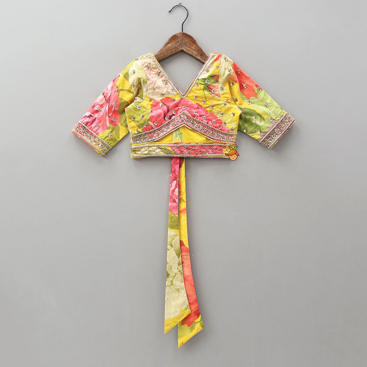 Pre Order: Cut Dana And Sequin Embroidered Top With Flared Lehenga And Dupatta