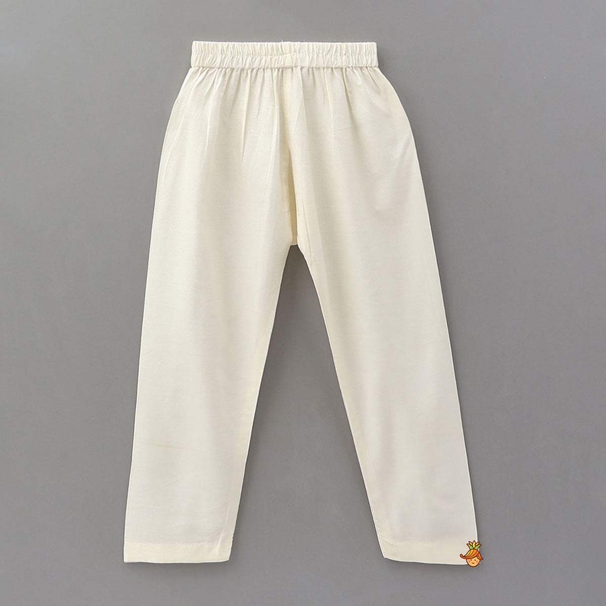 Pre Order: Cowl Kurta With Applique Work Jacket And Pyjama