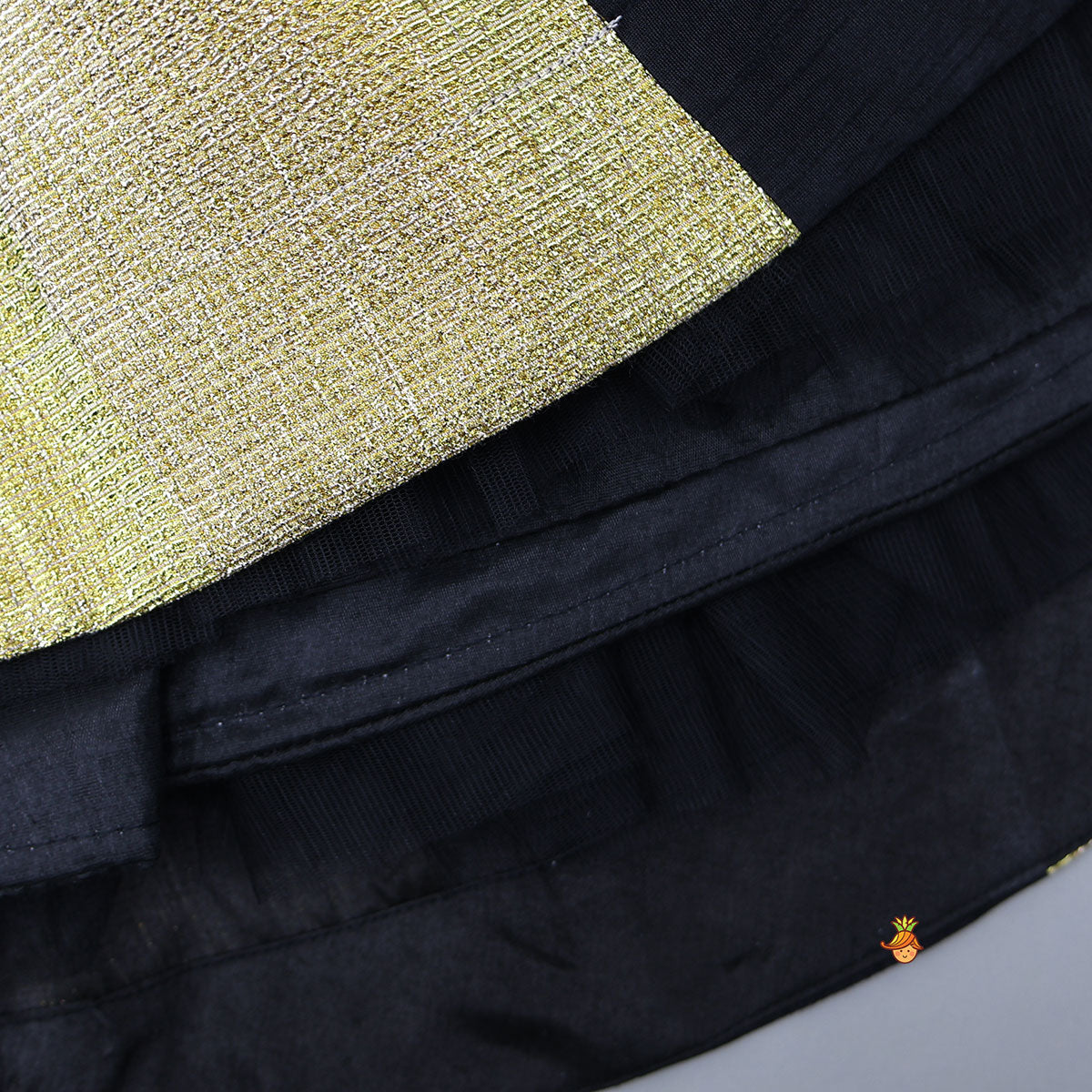 Pre Order: Embellished Stylish Sleeve Top With Lehenga And Dupatta