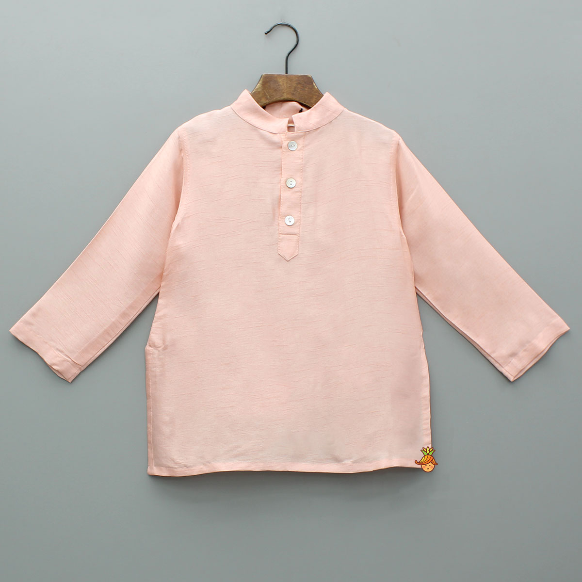 Ethnic Kurta With Jungle-Themed Embroidered Jacket And Pyjama