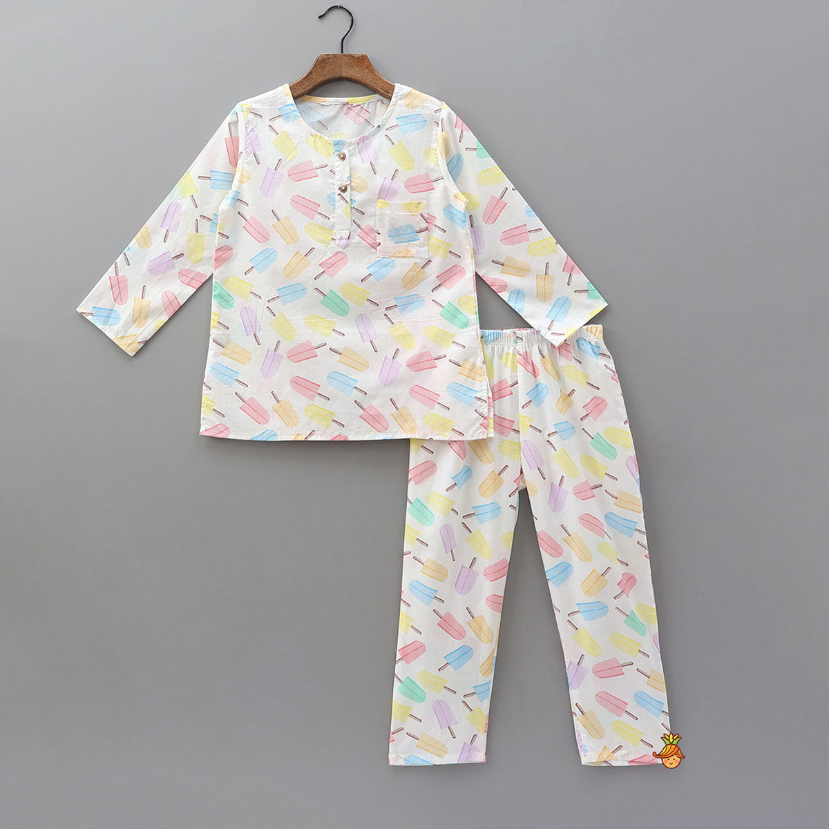 Ice Cream Printed Sleepwear