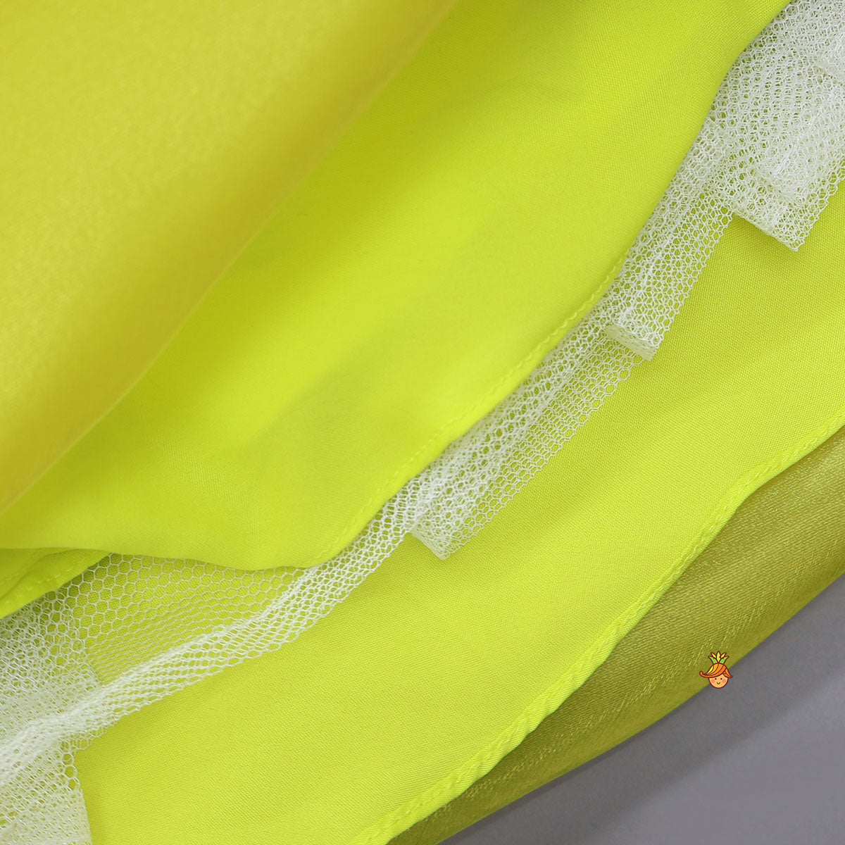 Checks Detailed Sheen Top And Stylish Gathered Lehenga