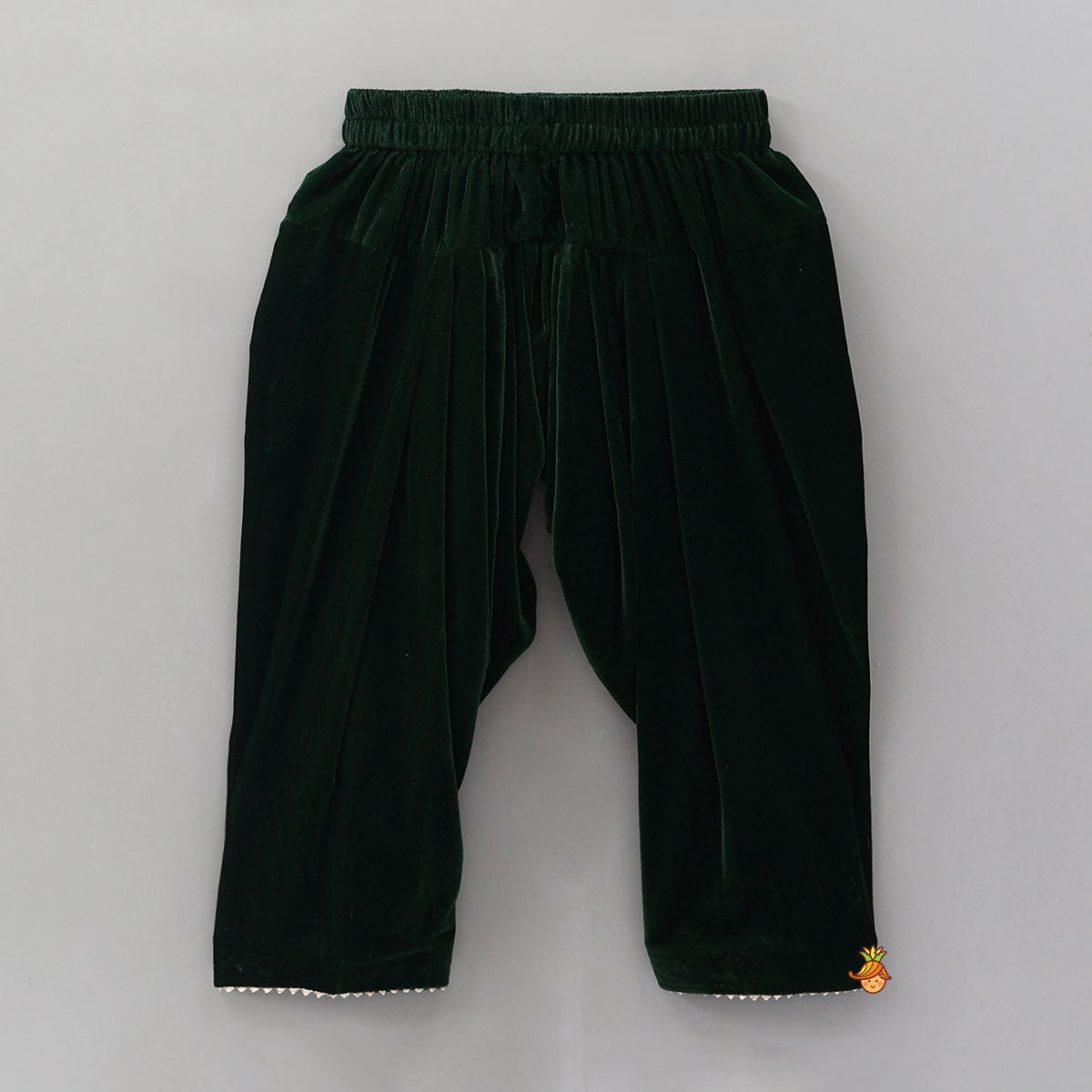 Pre Order: Hand Embroidered Adorable Kurti And Salwar With Contrasting Dupatta