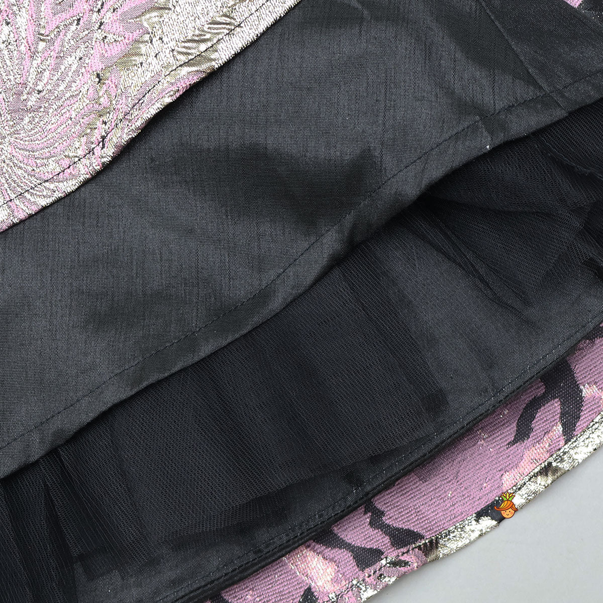 Pre Order: Stunning One Shoulder Drape Top With Lehenga