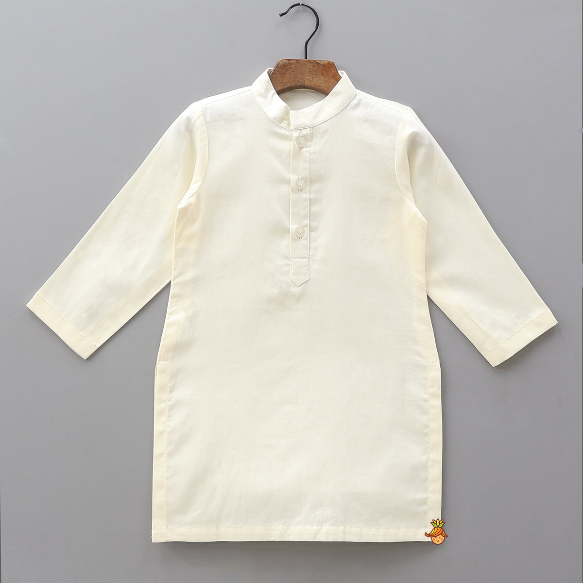 Pre Order: Ethnic Kurta With Brocade Front Open Jacket And Pyjama