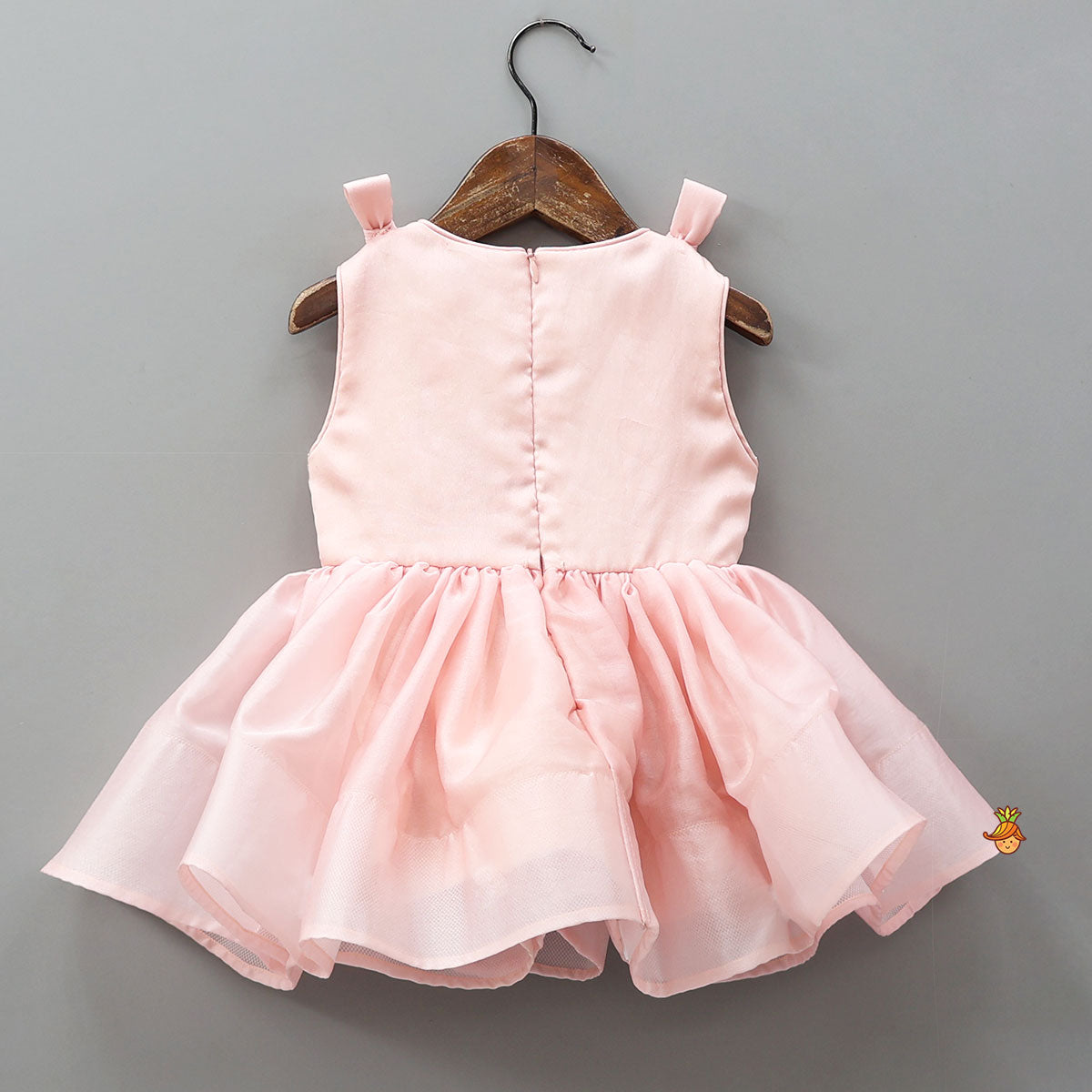 Pre Order: Dual Bow Adorned Elegant Dress