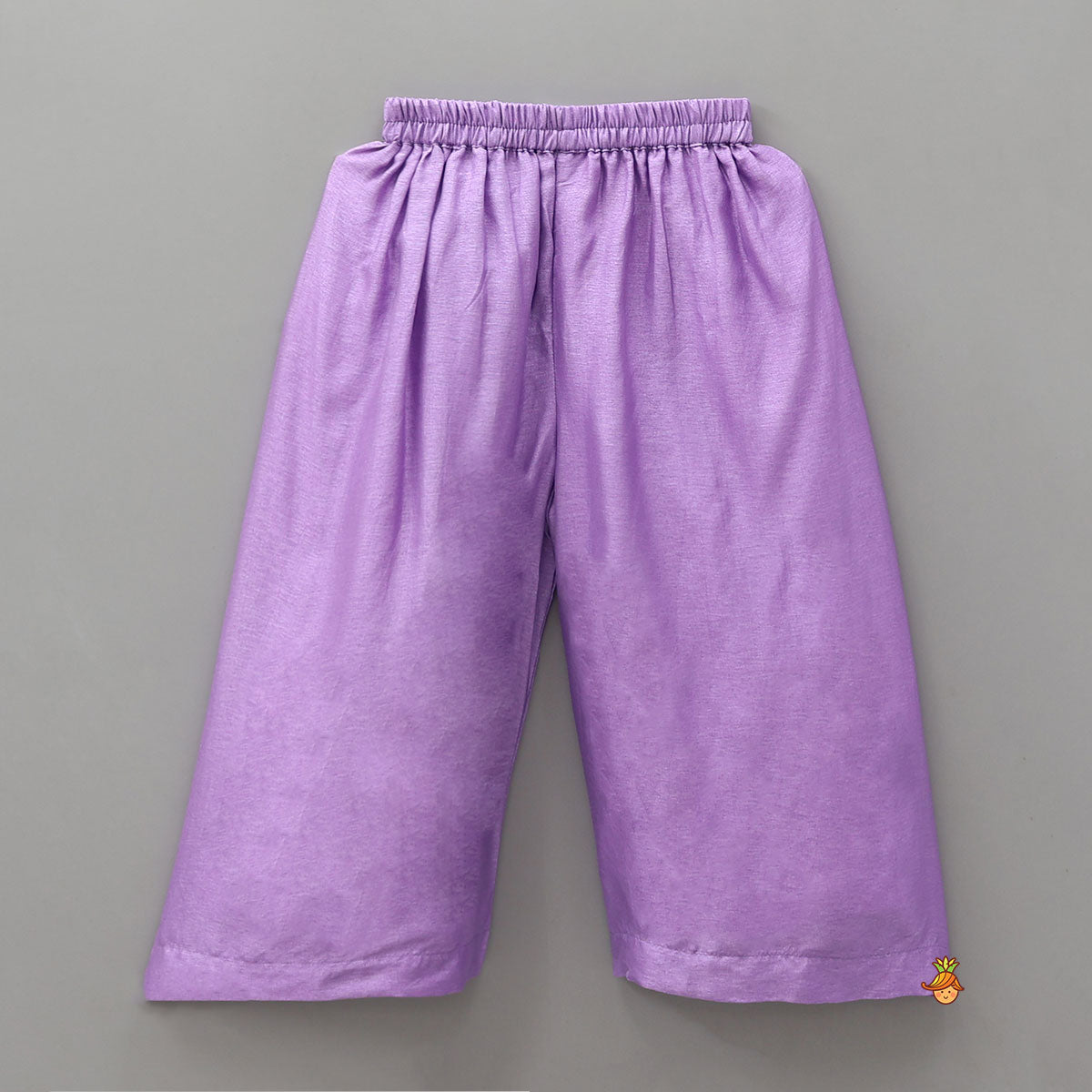 Pre Order: Beautiful Top With Collar Neck Open Jacket And Palazzo Pant