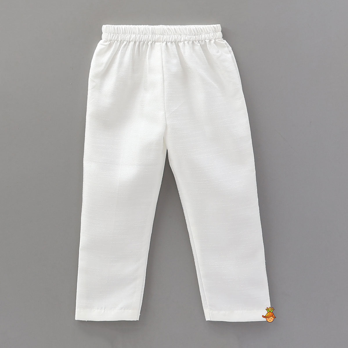 Motifs Embroidered Velvet Sherwani With Pyjama