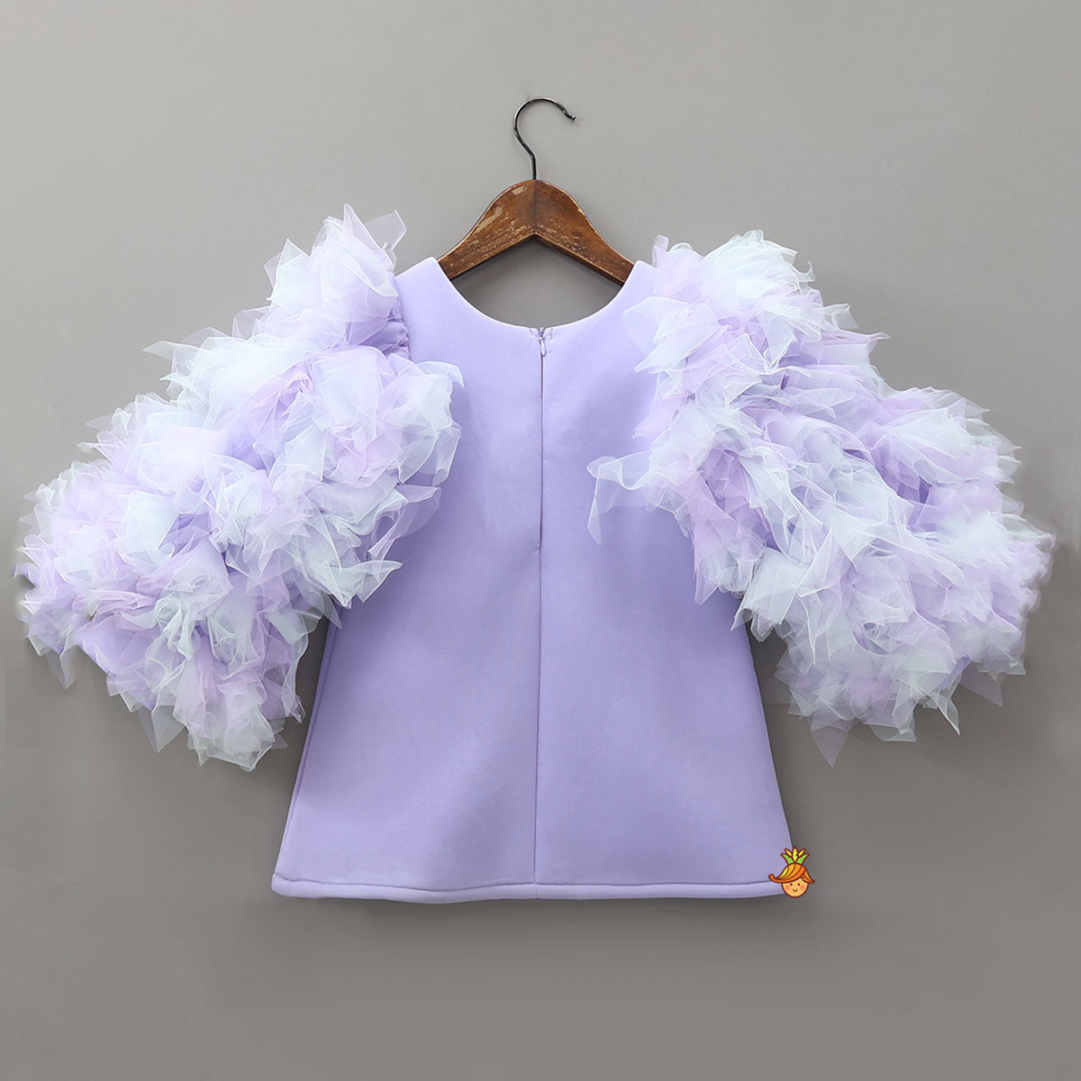 Aqua-Themed Embroidered Dress