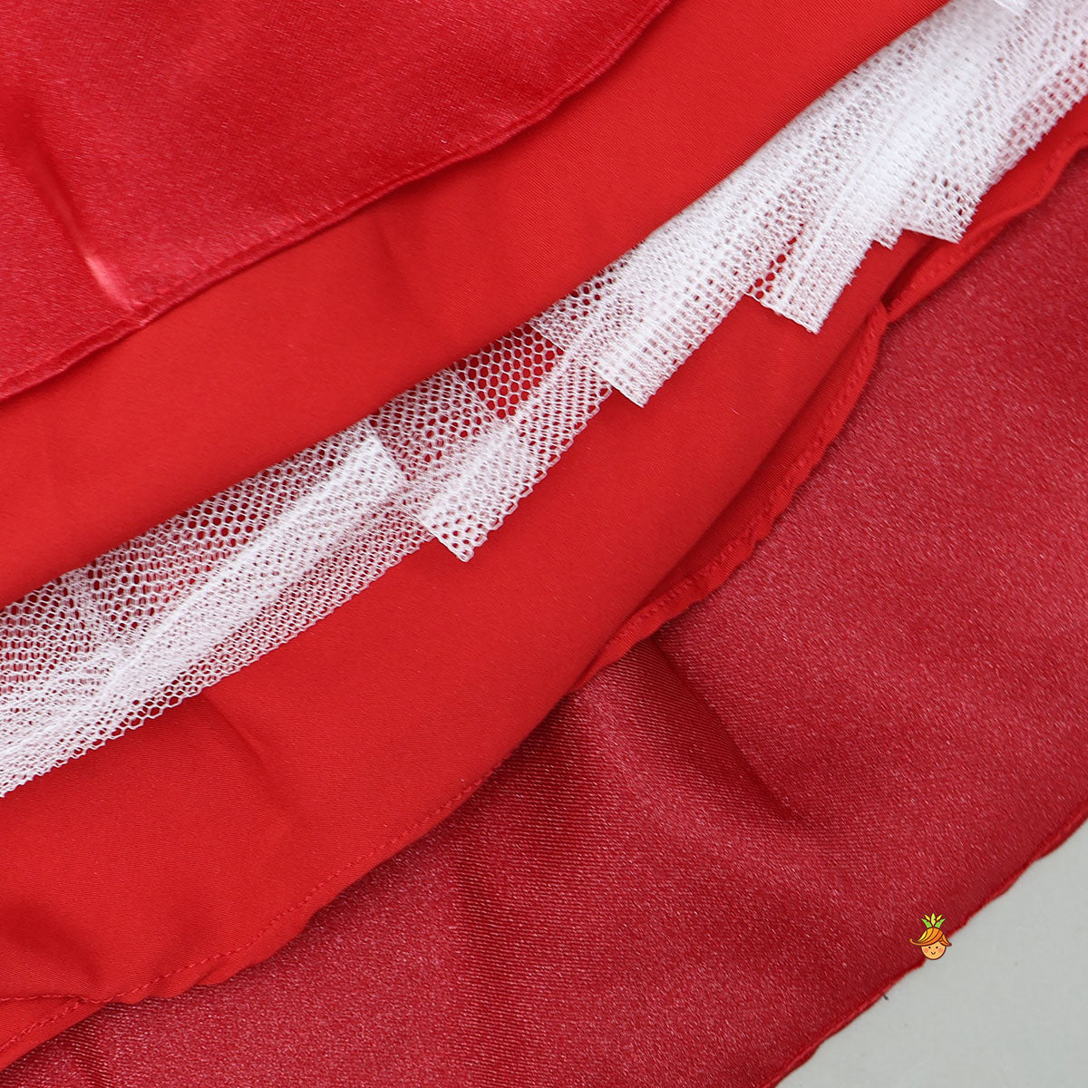 Stylish Sheen Top With Checks-Design Lehenga