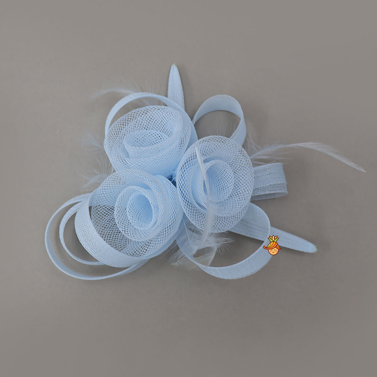 Rose-Shaped Alligator Hair Clip