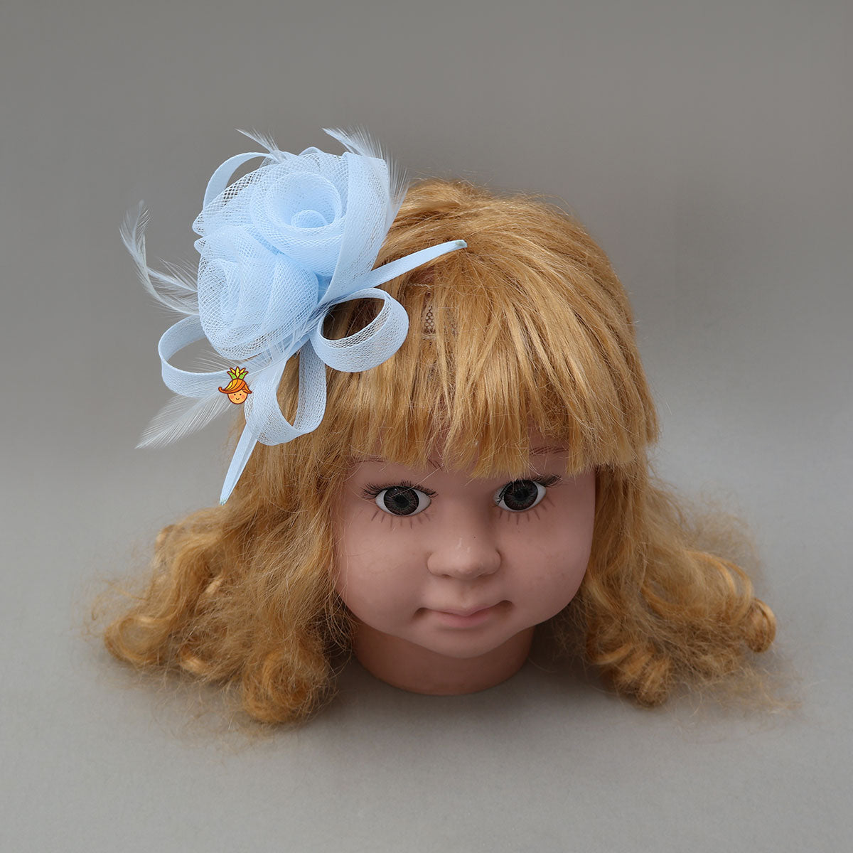 Rose-Shaped Alligator Hair Clip