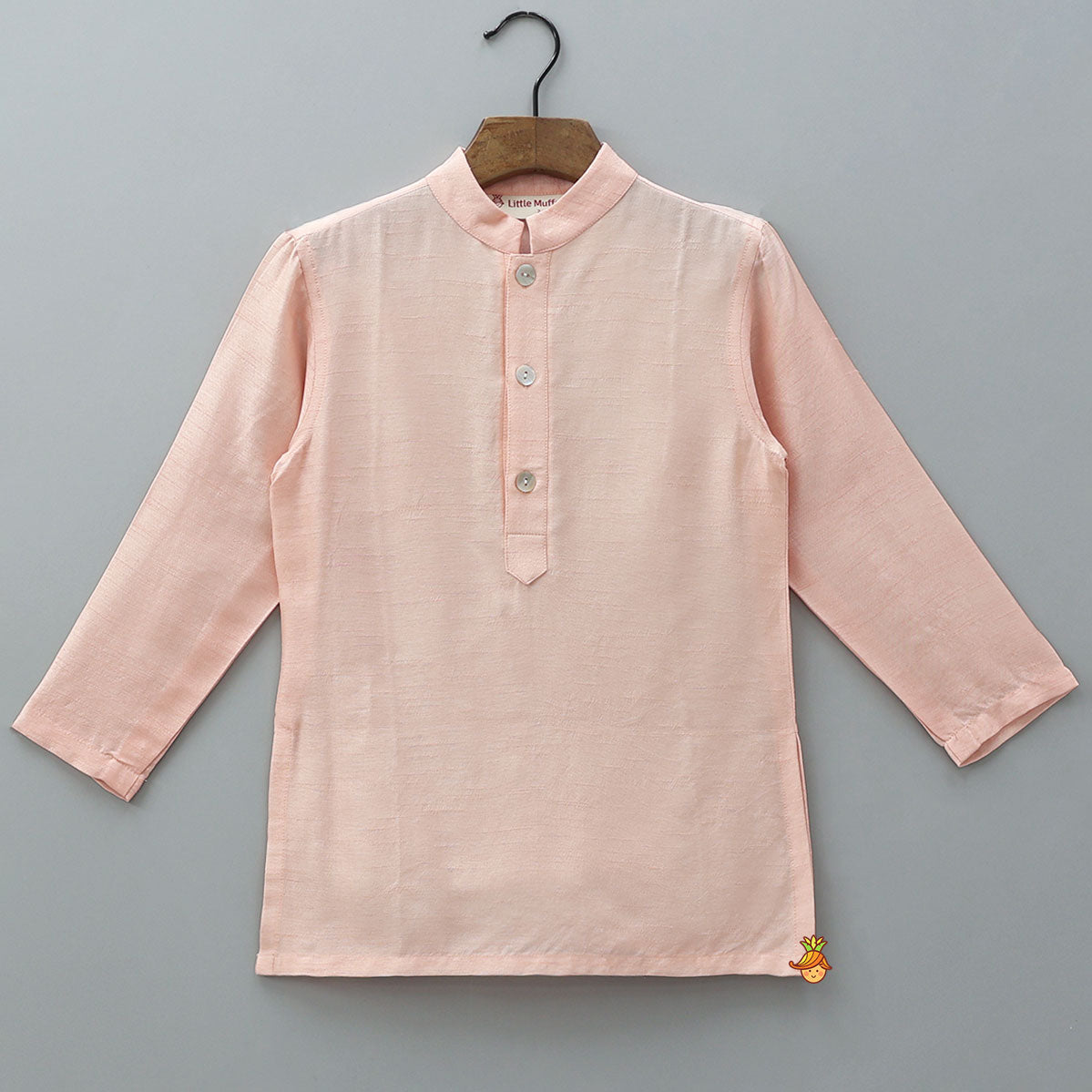 Ethnic Kurta With Jungle-Themed Embroidered Jacket And Pyjama