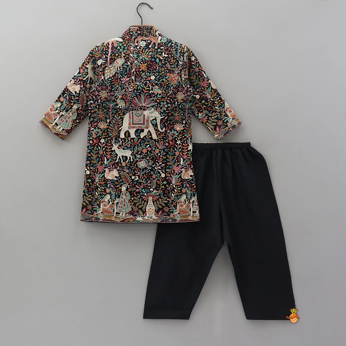 Pre Order: Intricate Heavy Embroidered Sherwani And Pyjama