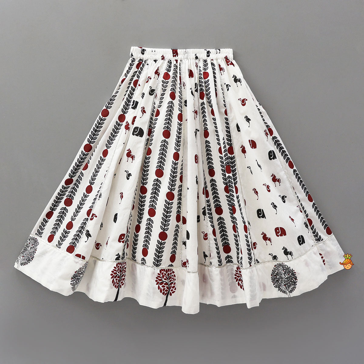 Pre Order: Back Knot Detail Top And Lehenga