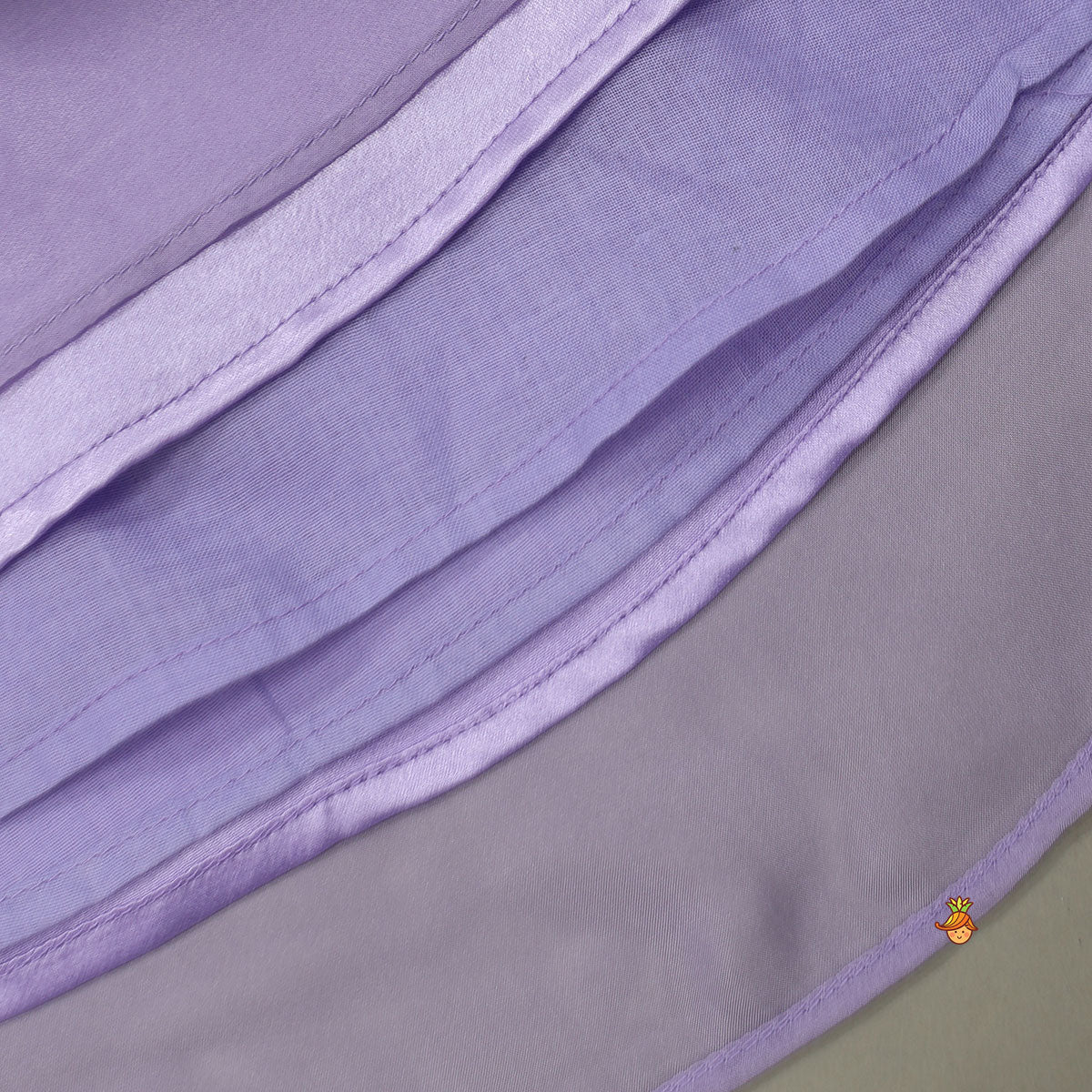 Pre Order: Sequin-Embellished Handcrafted Kurti And Layered Palazzo