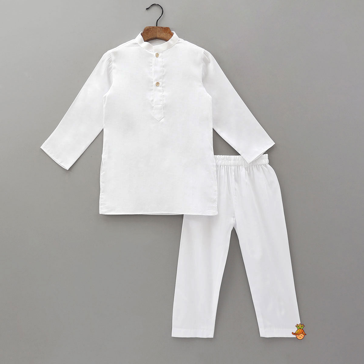 Pre Order: Ethnic Kurta With Adorable Floral Work Jacket And Pyjama