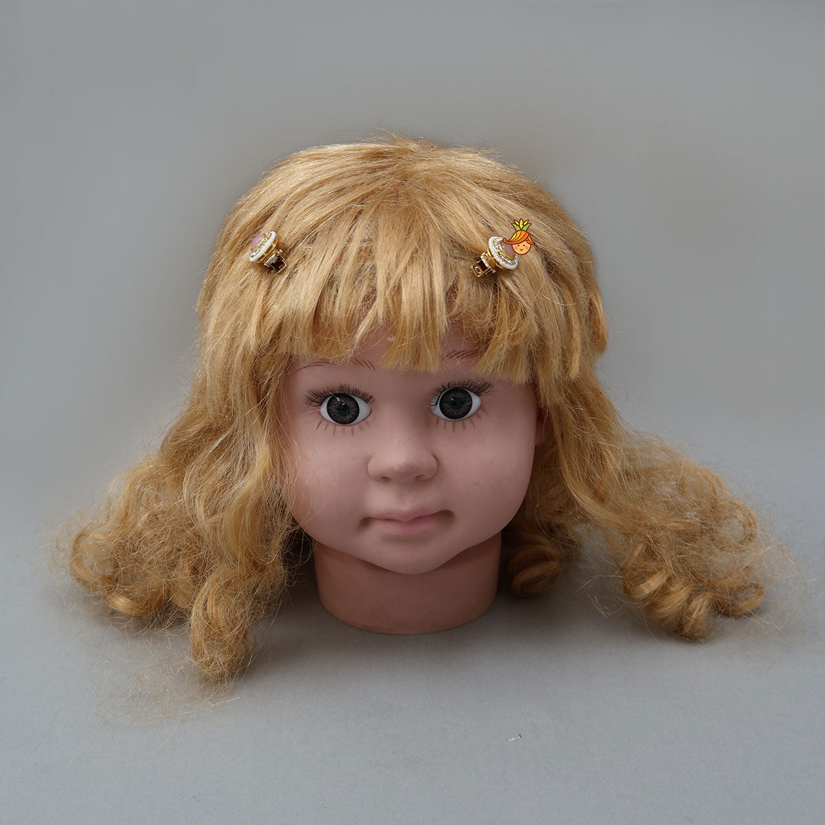 Elegant Beads Embellished Hair Clips - Set Of 2