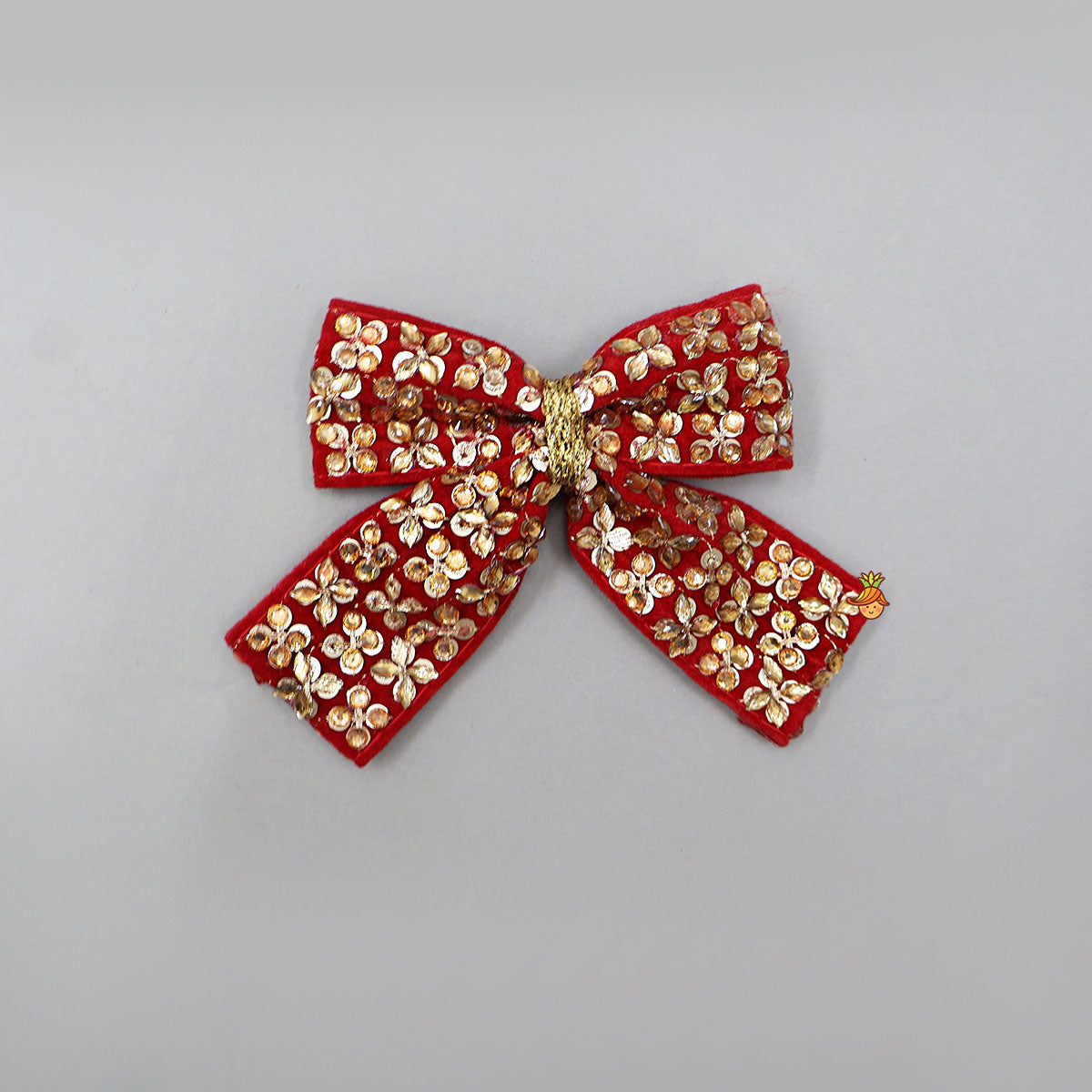 Intricately Embroidered Eye-Catching Hair Clip