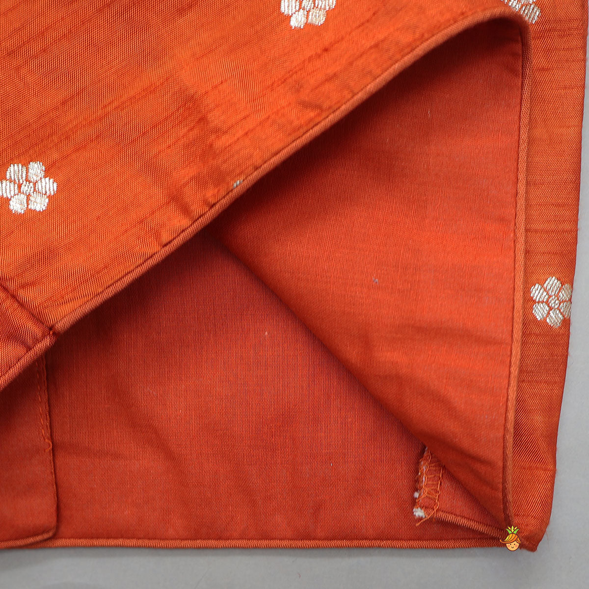 Pre Order: Beautiful Floral Motif Work Top And Lehenga With Matching Dupatta And Potli Bag