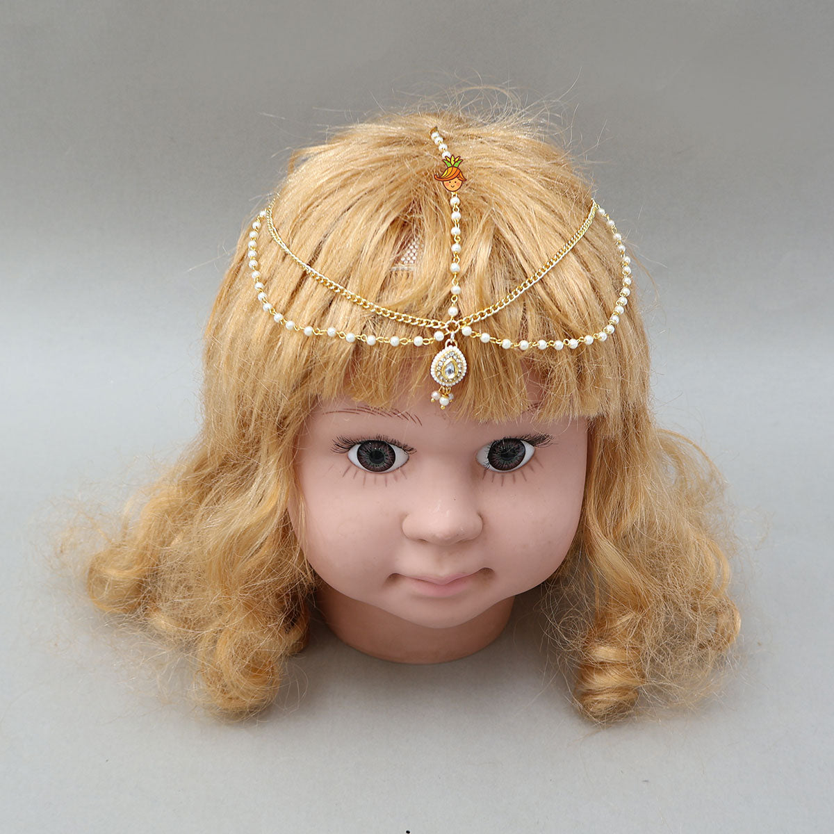 Elegant Layered Chain Maang Tikka