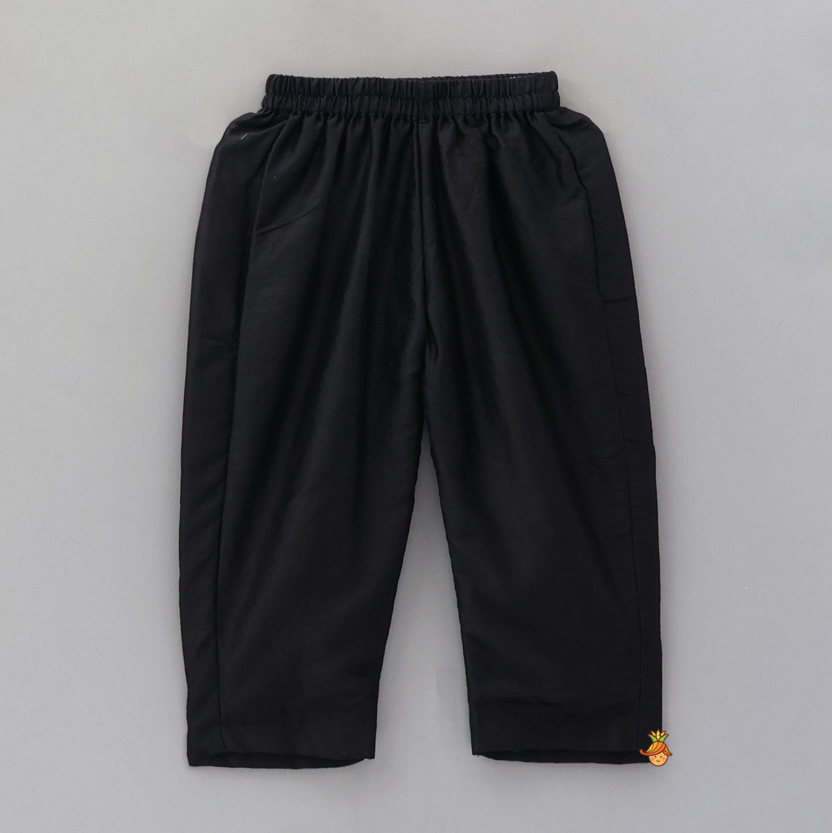 Pre Order: Chanderi Silk Kurta With Brocade Jacket And Pyjama