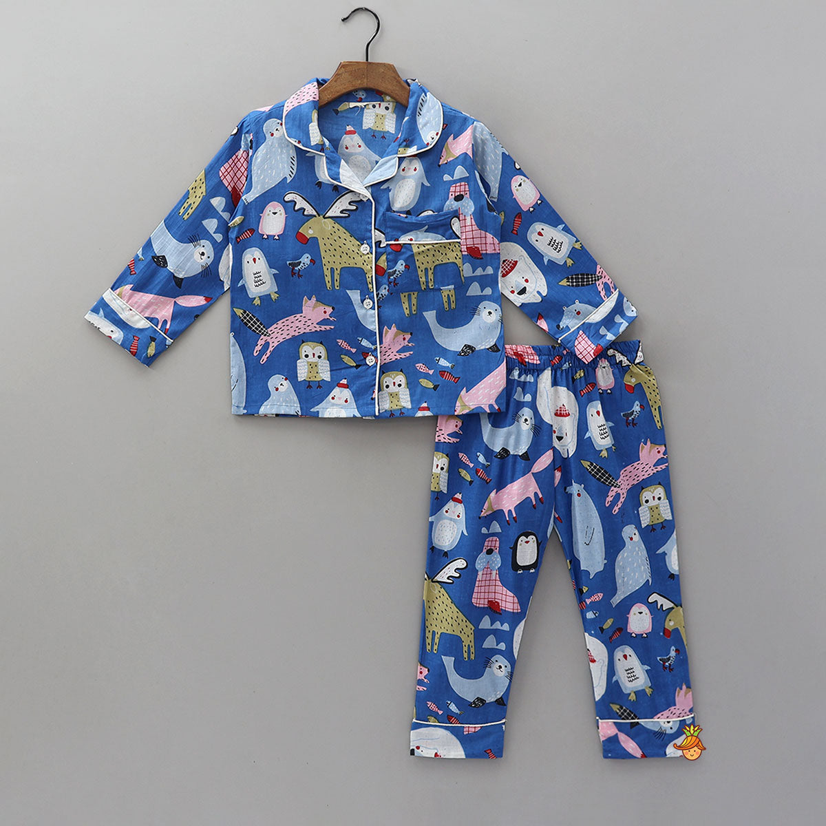 Multi-Animal Printed Sleepwear