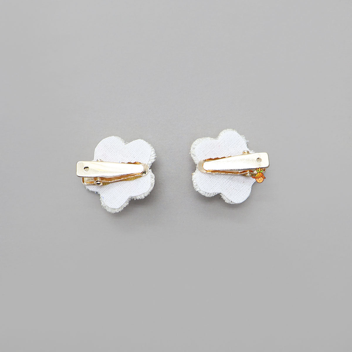 Cute Floral Hair Clips - Set Of 2