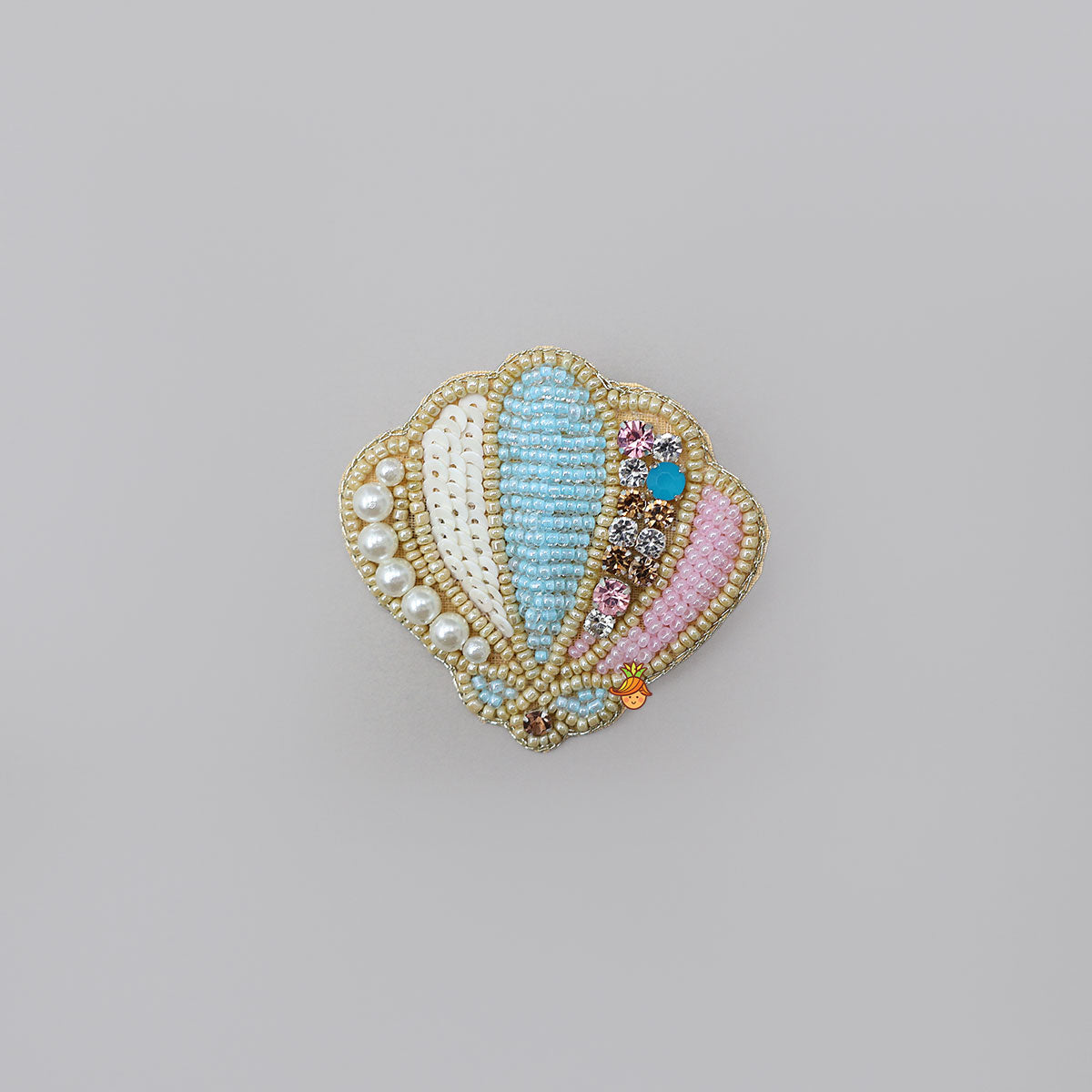 Sequin And Bead Detail Hair Clip