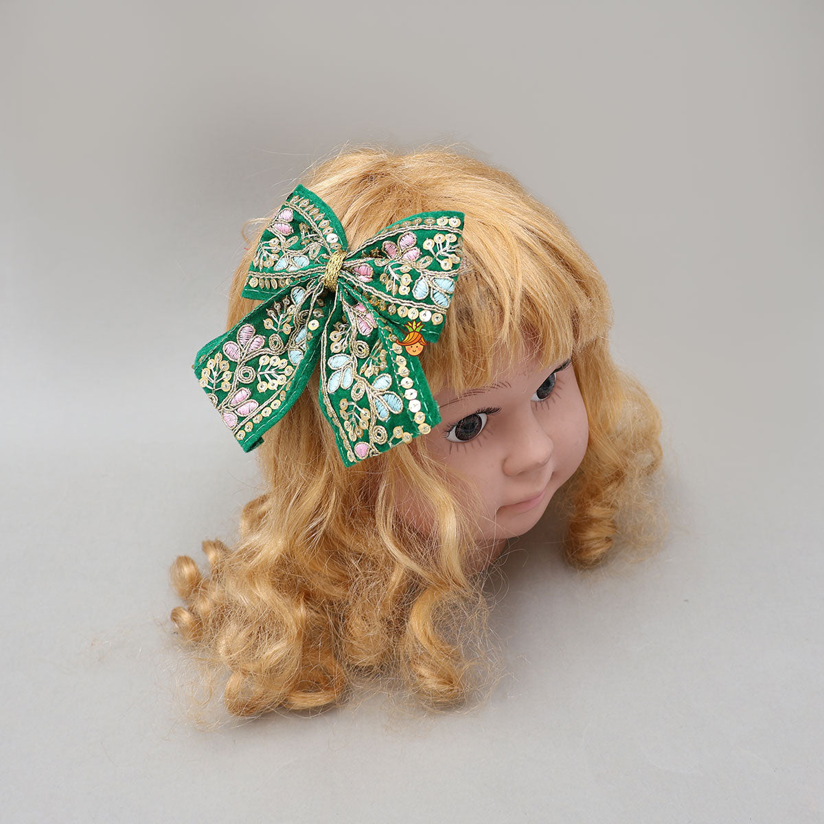 Beautifully Embroidered Hair Clip