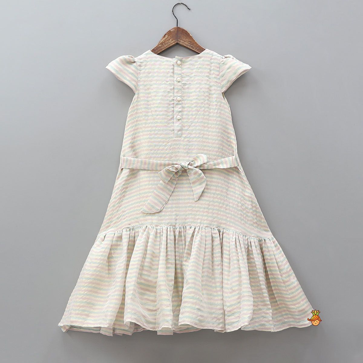 Striped Sheen Elegant Kurti