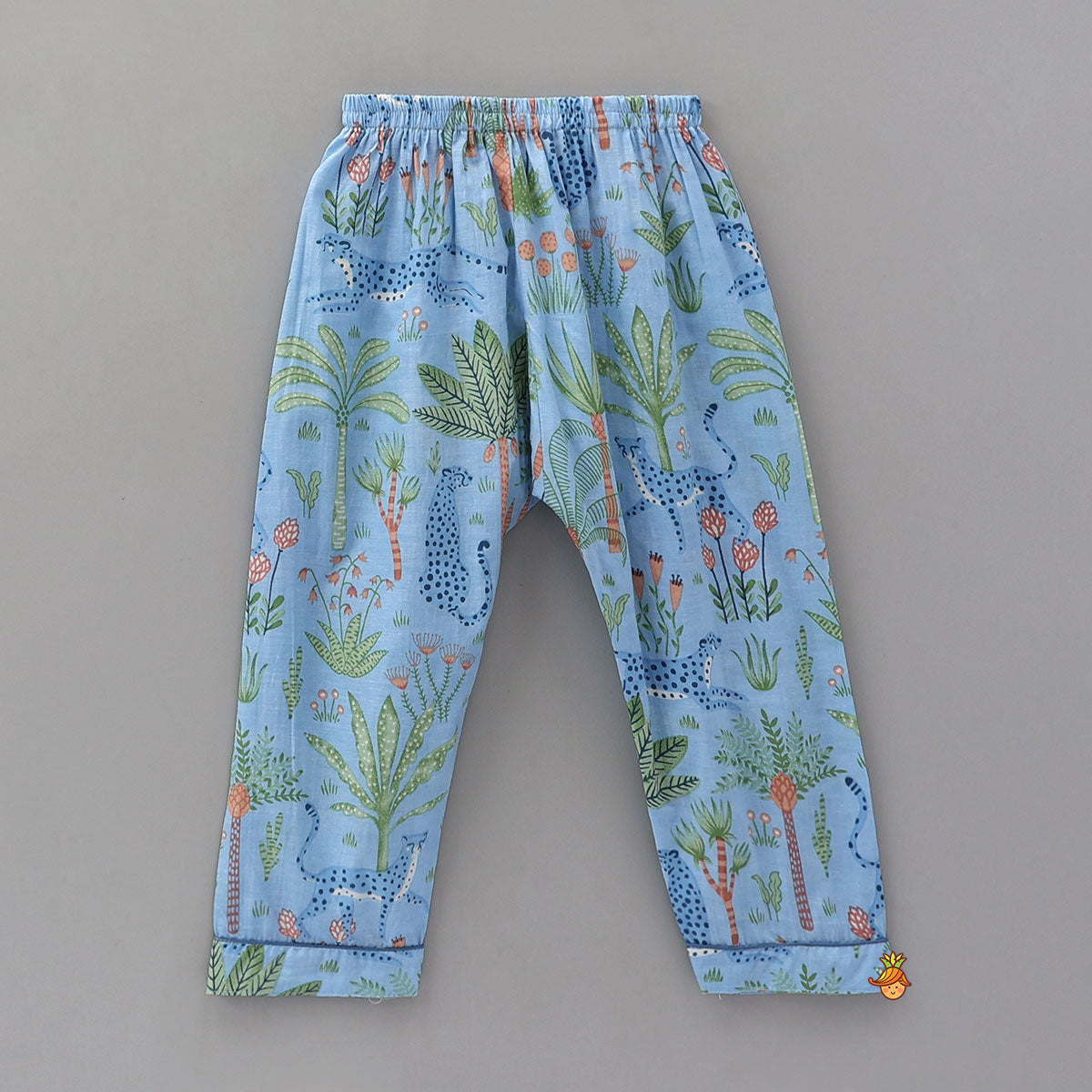 Pre Order: Jungle-Themed Printed Top And Pyjama