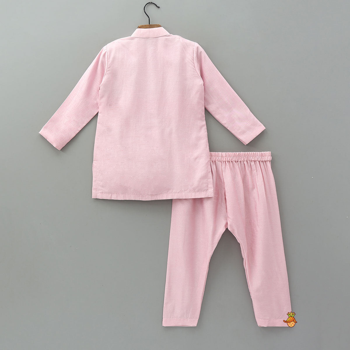 Floral Embroidered Kurta And Matching Pyjama