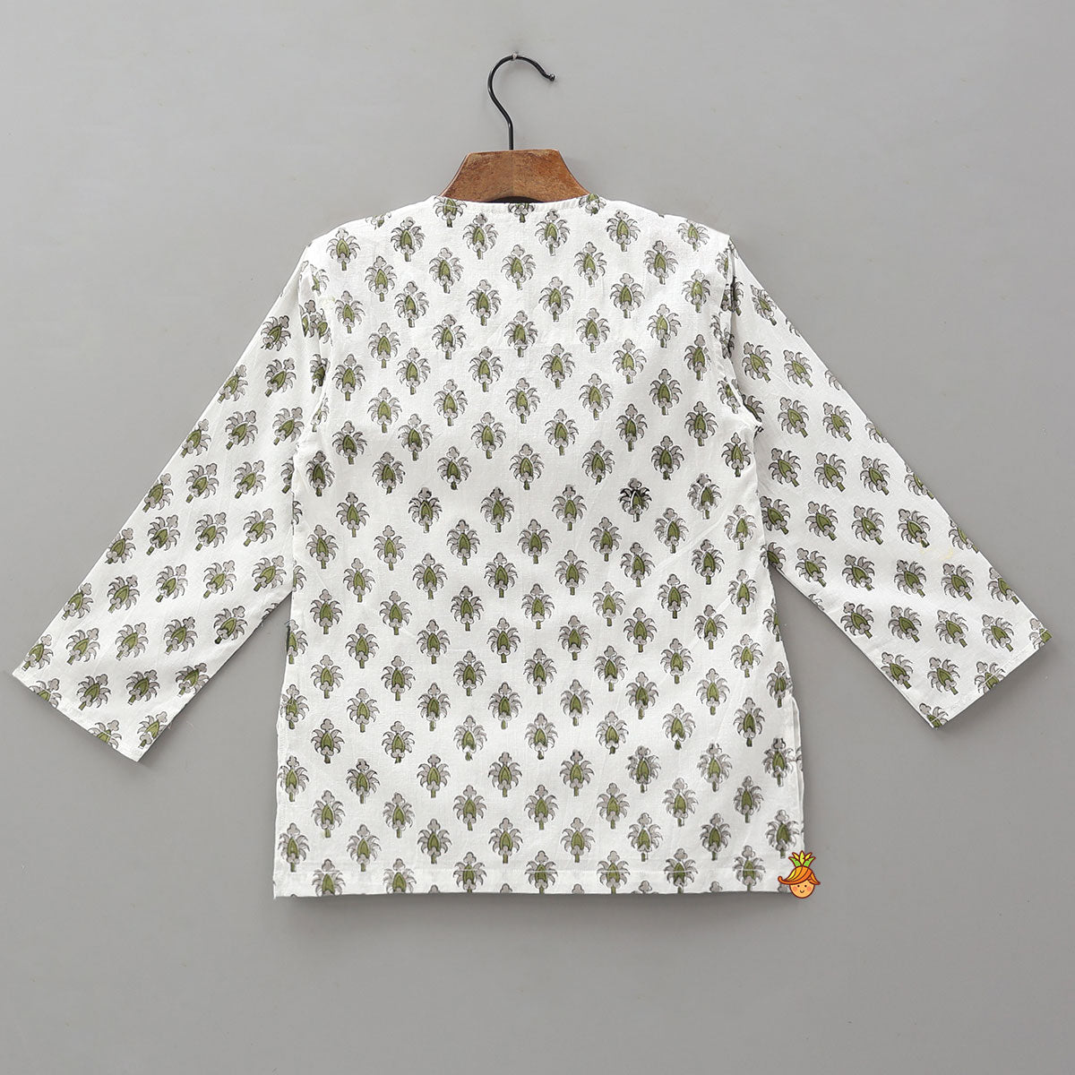 Patch Pocket Detail Kurtas - Set Of 2