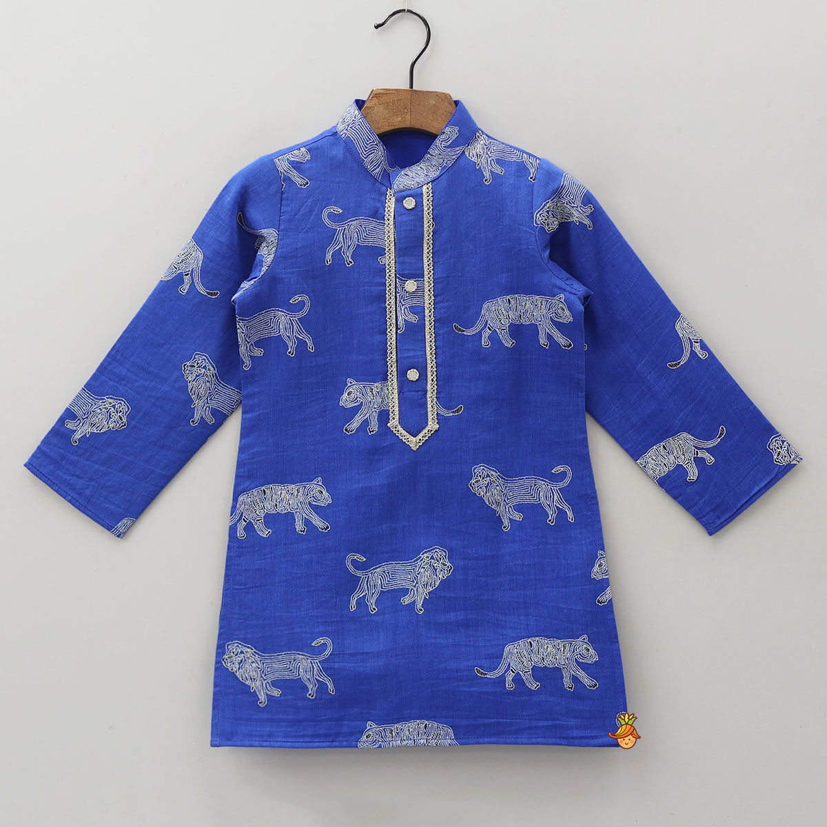 Pre Order: Printed Elegant Kurta And Pyjama