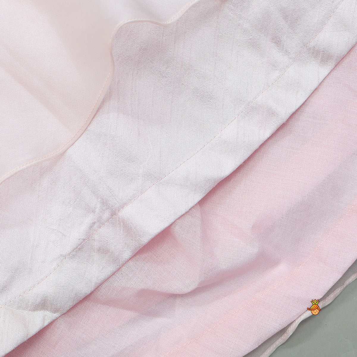 Pre Order: Cape Sleeves Crop Top With Attached Lehenga