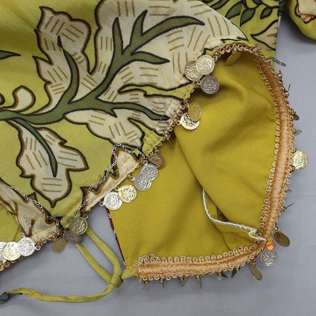 Pre Order: Elegant Open-Back Top And Matching Lehenga With Dupatta