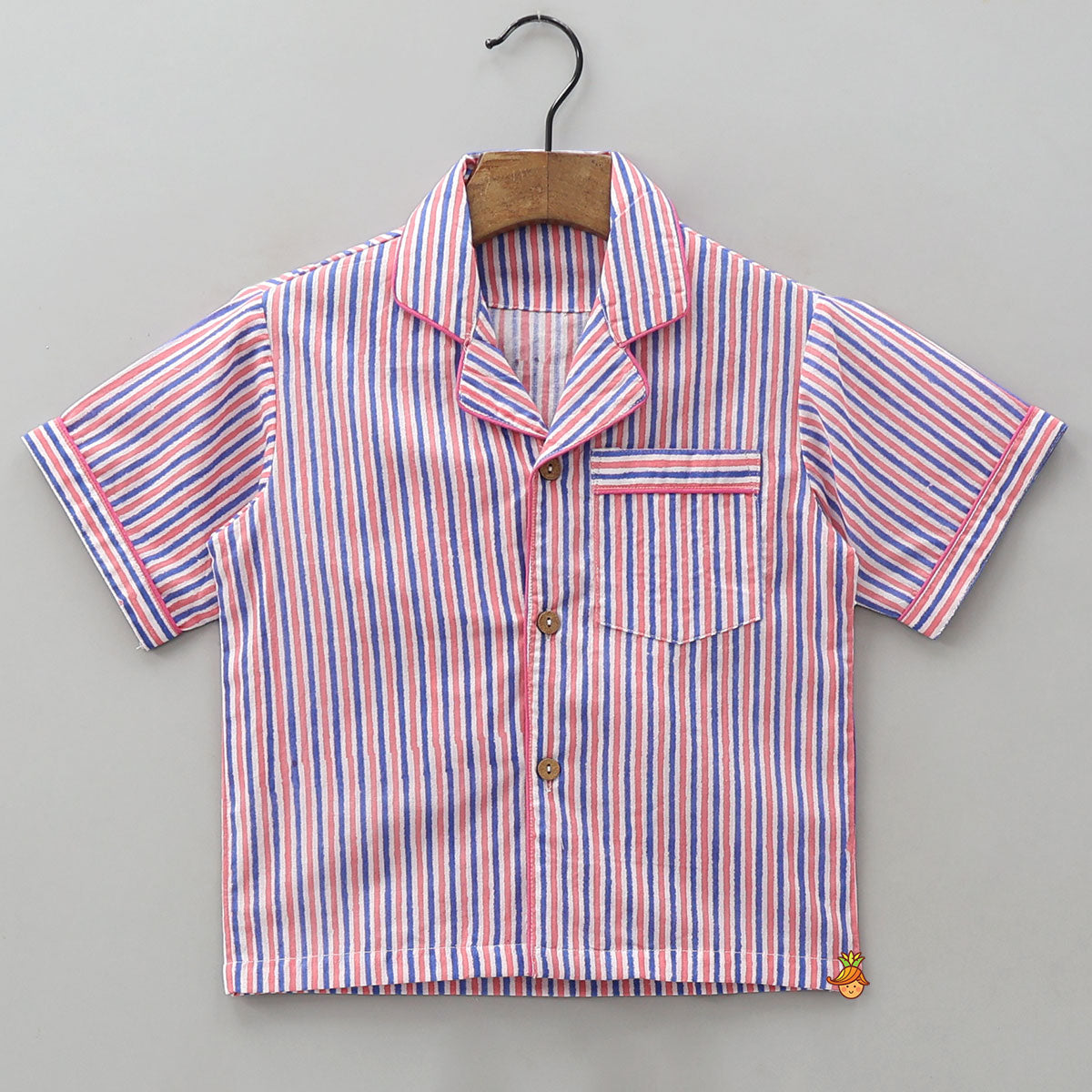 Pre Order: Striped Printed Sleepwear