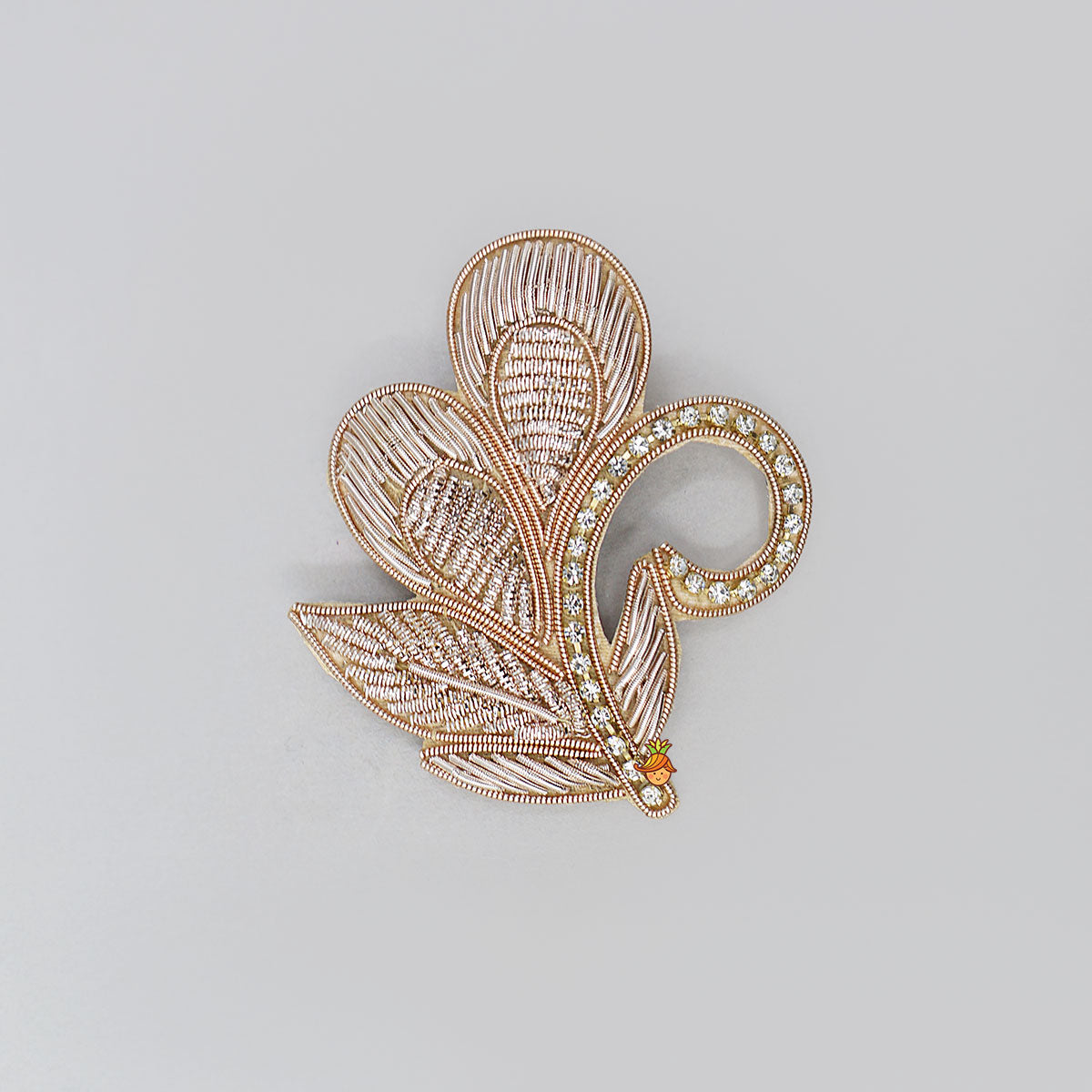 Zardozi Work Hair Clips - Set Of 2