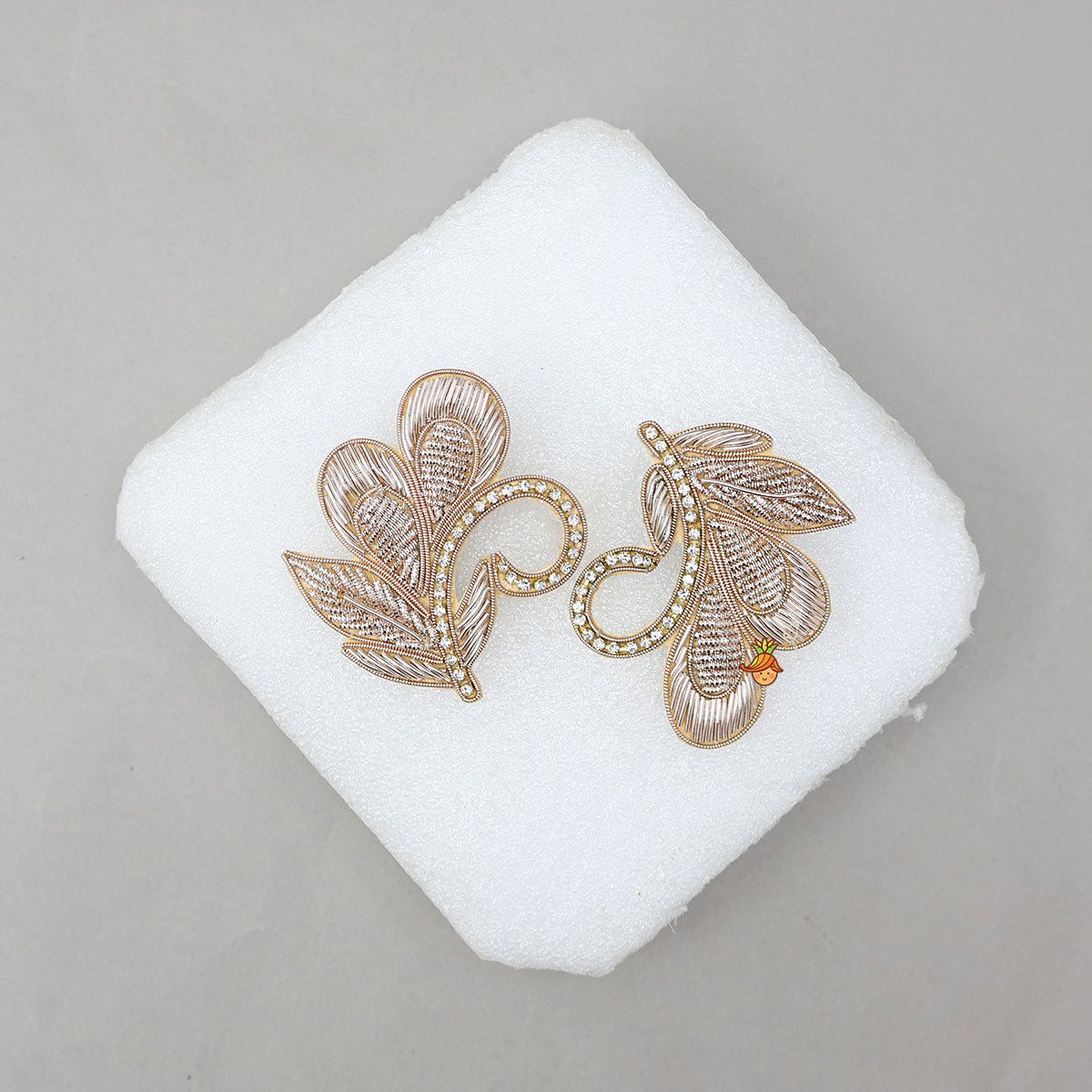 Zardozi Work Hair Clips - Set Of 2