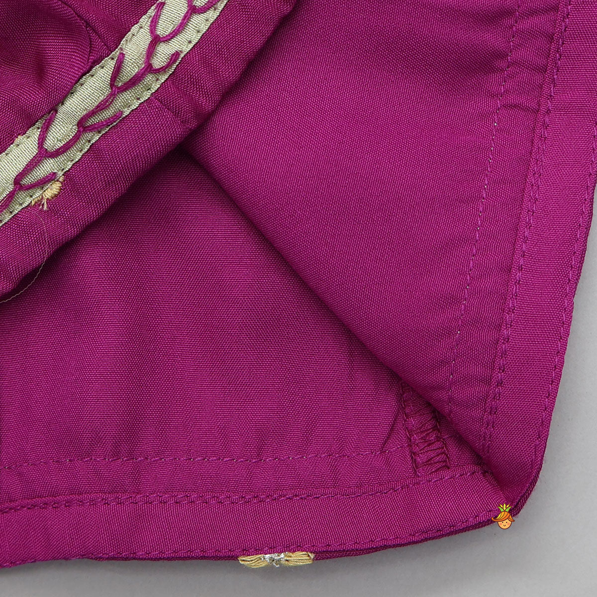 Gracefully Thread Embroidered Top And Lehenga