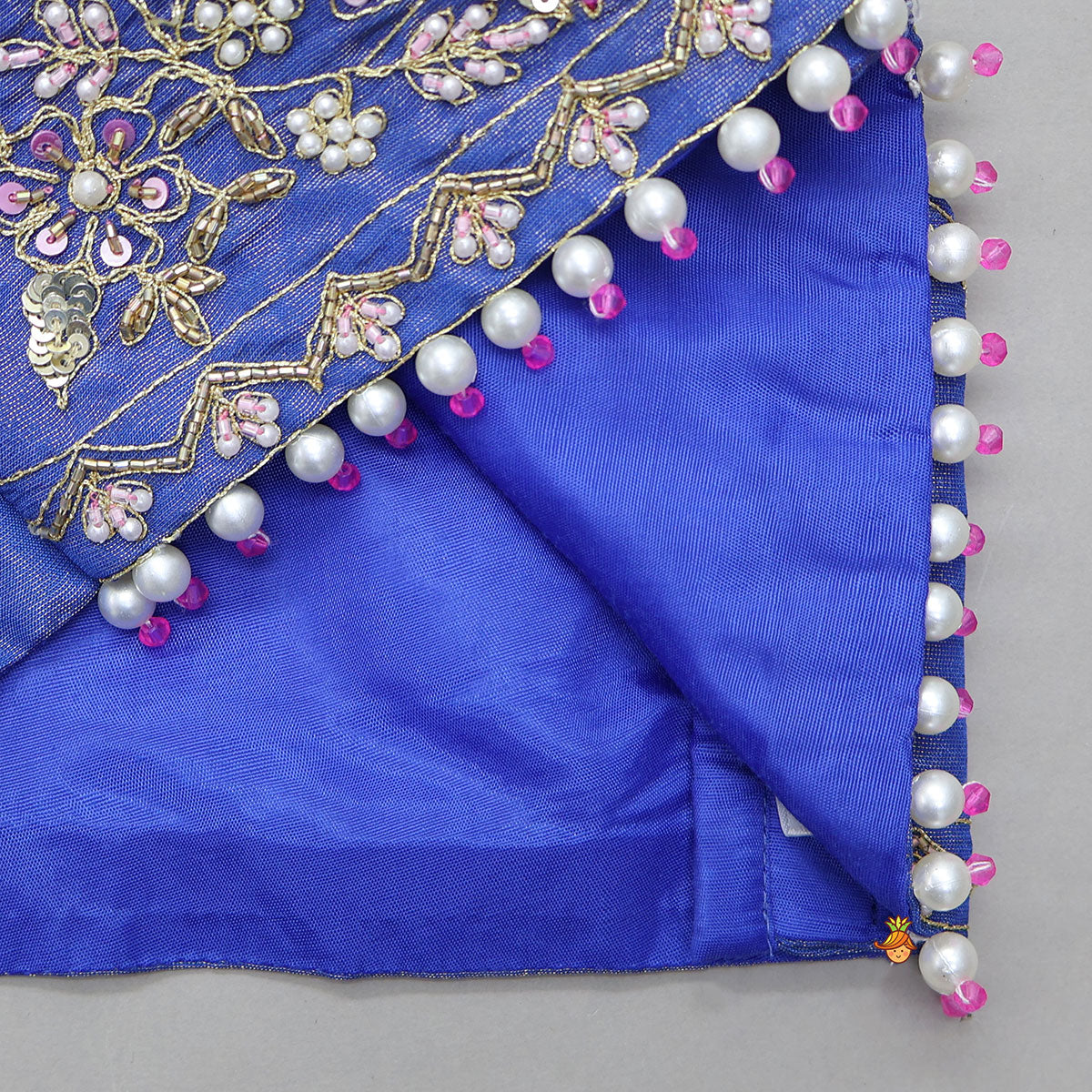 Adorable Shimmery Kurti With Embroidered Jacket And Flared Sharara