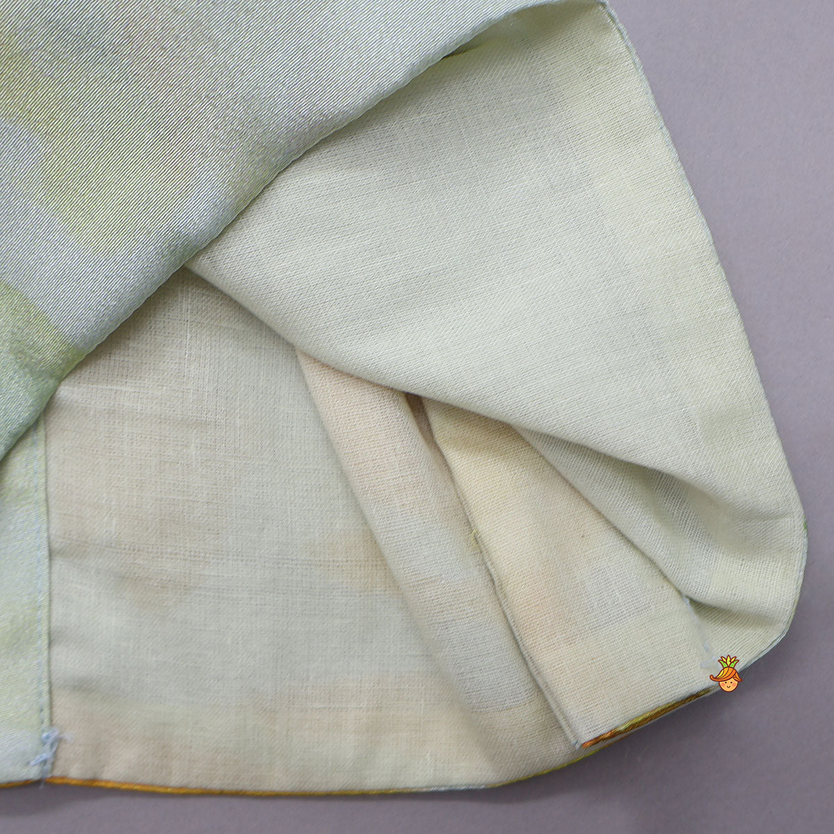 Multiple Hanging Tassel Detail Crop Top And Lehenga