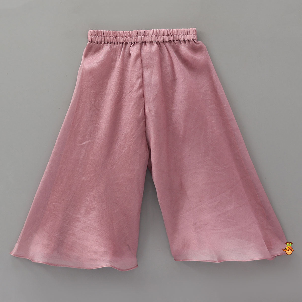 Pre Order: Loop Detail Crop Top And Palazzo